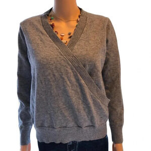 EHO women wrap sweater size S